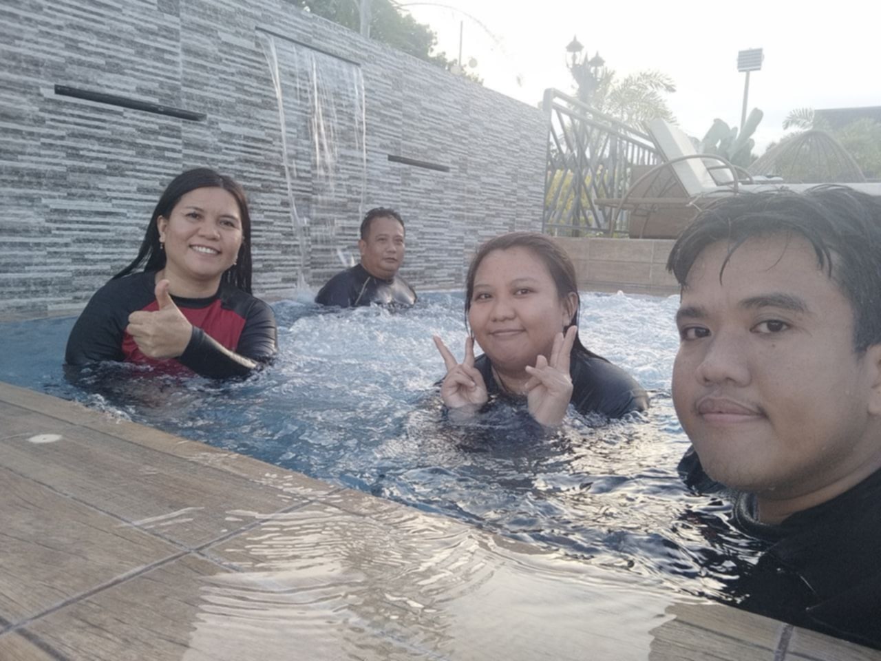 Swimming with Family